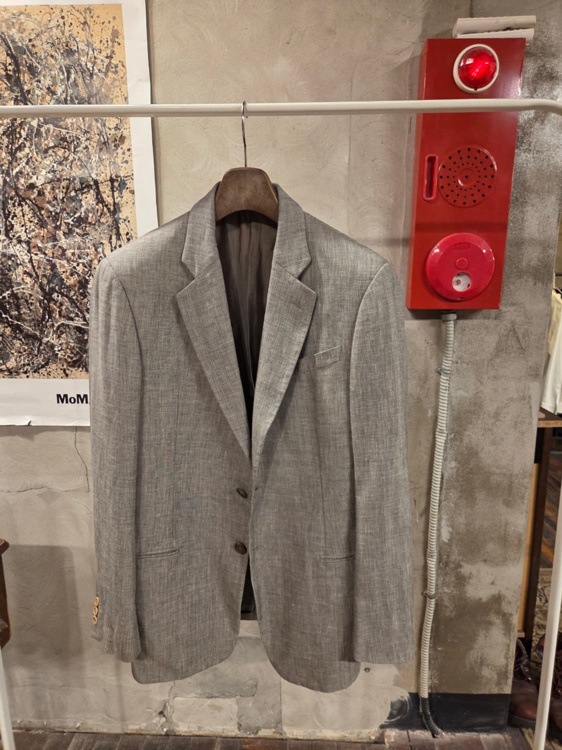 아르마니 꼴레지오니 린넨 자켓 상품이미지5