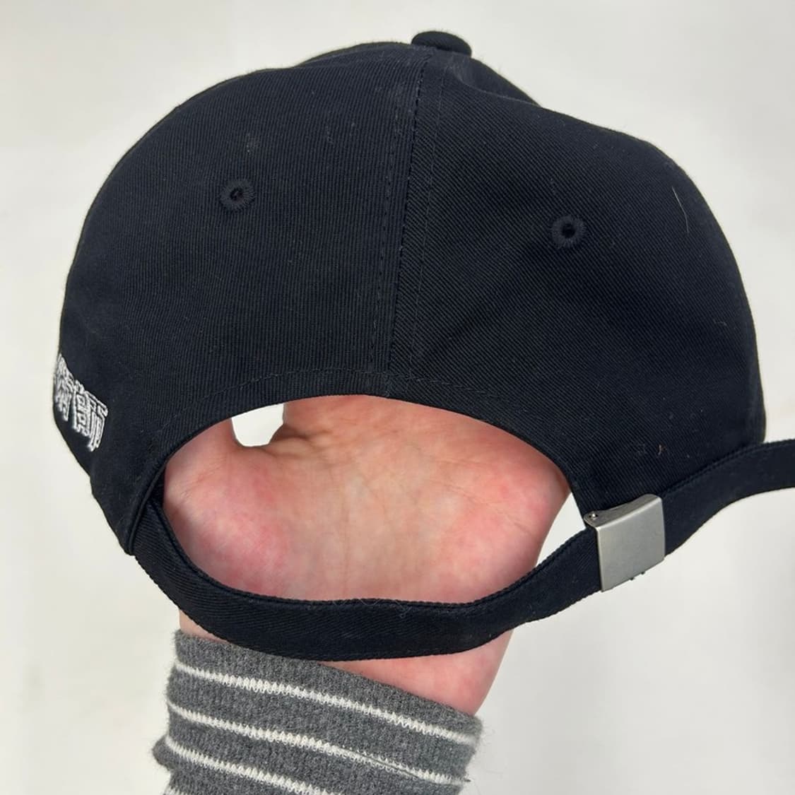 R.shemiste 블랙 볼캡 상품이미지5