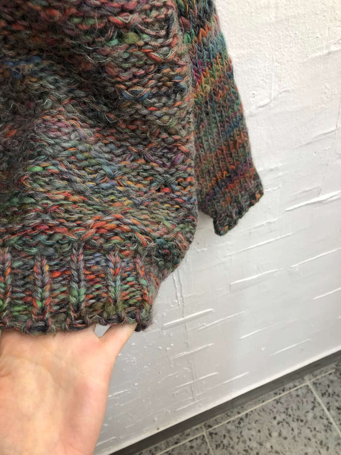 Vintage chunky knit 상품이미지5