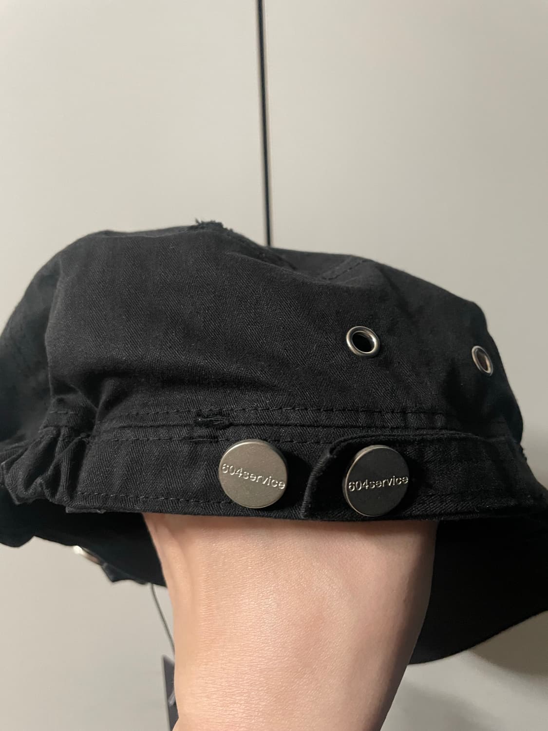 604service distressed army cap 상품이미지4