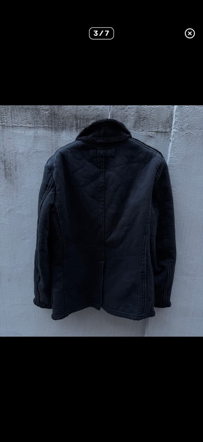 꼼데가르송 옴므 로우컷 쉐어링 무스탕 자켓 상품이미지3