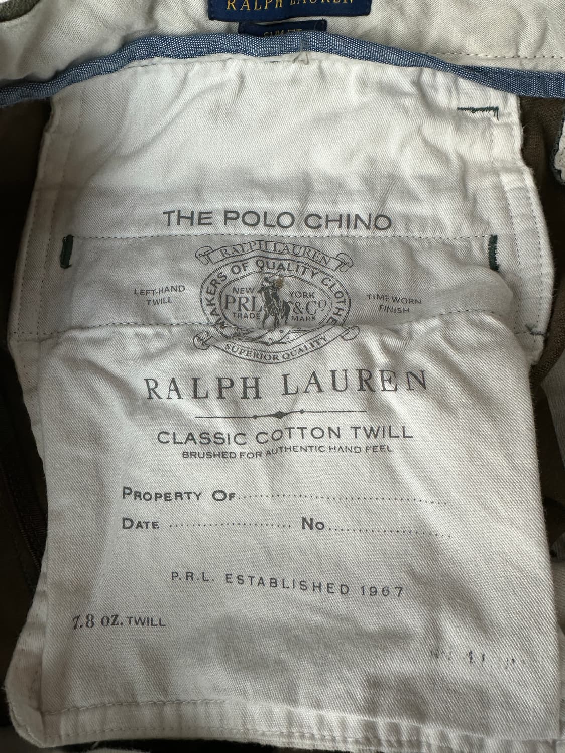 폴로 랄프로렌 우드랜드 카모 치노팬츠 슬림핏 31 상품이미지5