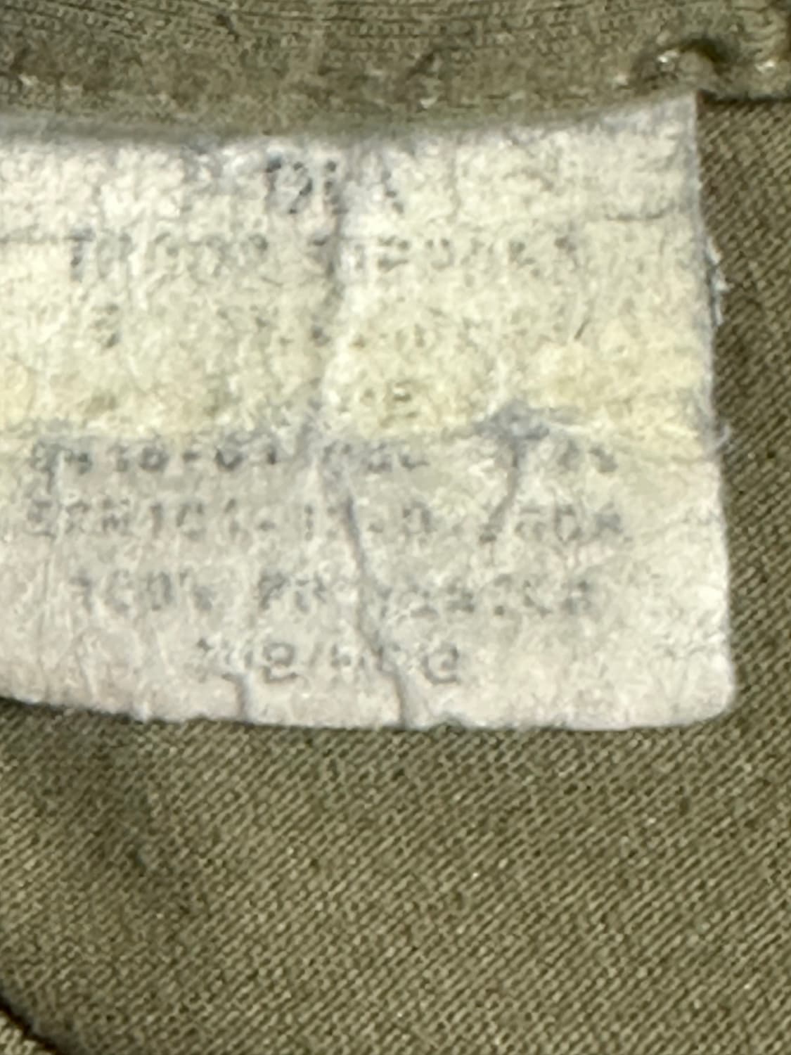 미군 카키색 라운드 반팔 티셔츠 (L) (22) (만원샵) 상품이미지8