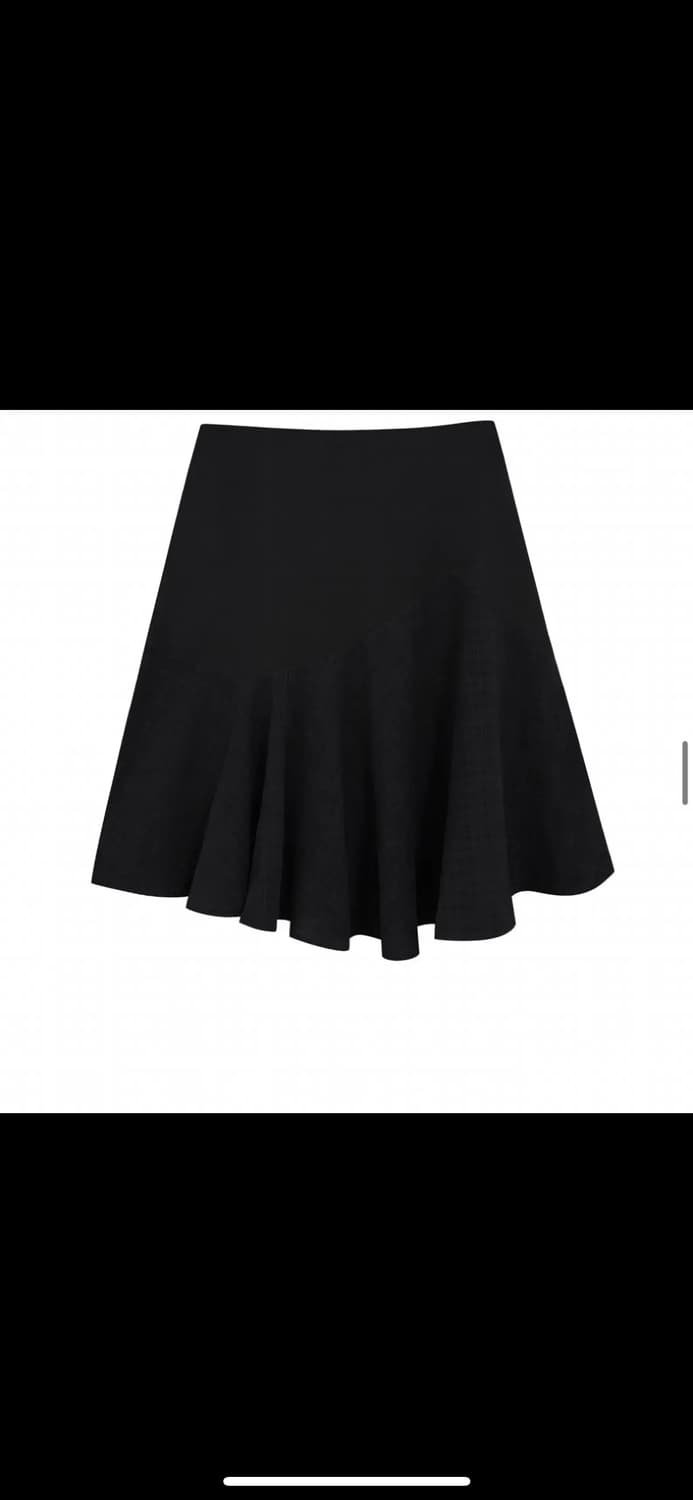 미레코 check wavy midi skirt 상품이미지3