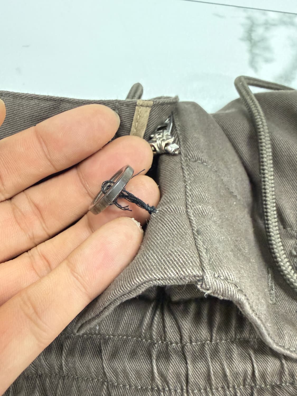 송지오옴므 핀턱 캐롯 팬츠 상품이미지5