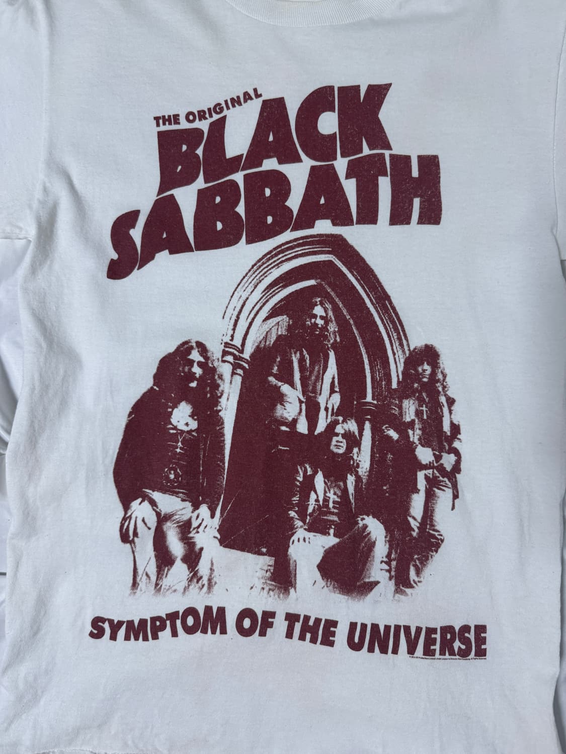 블랙사바스 sympton of the universe 밴드 티셔츠 상품이미지3