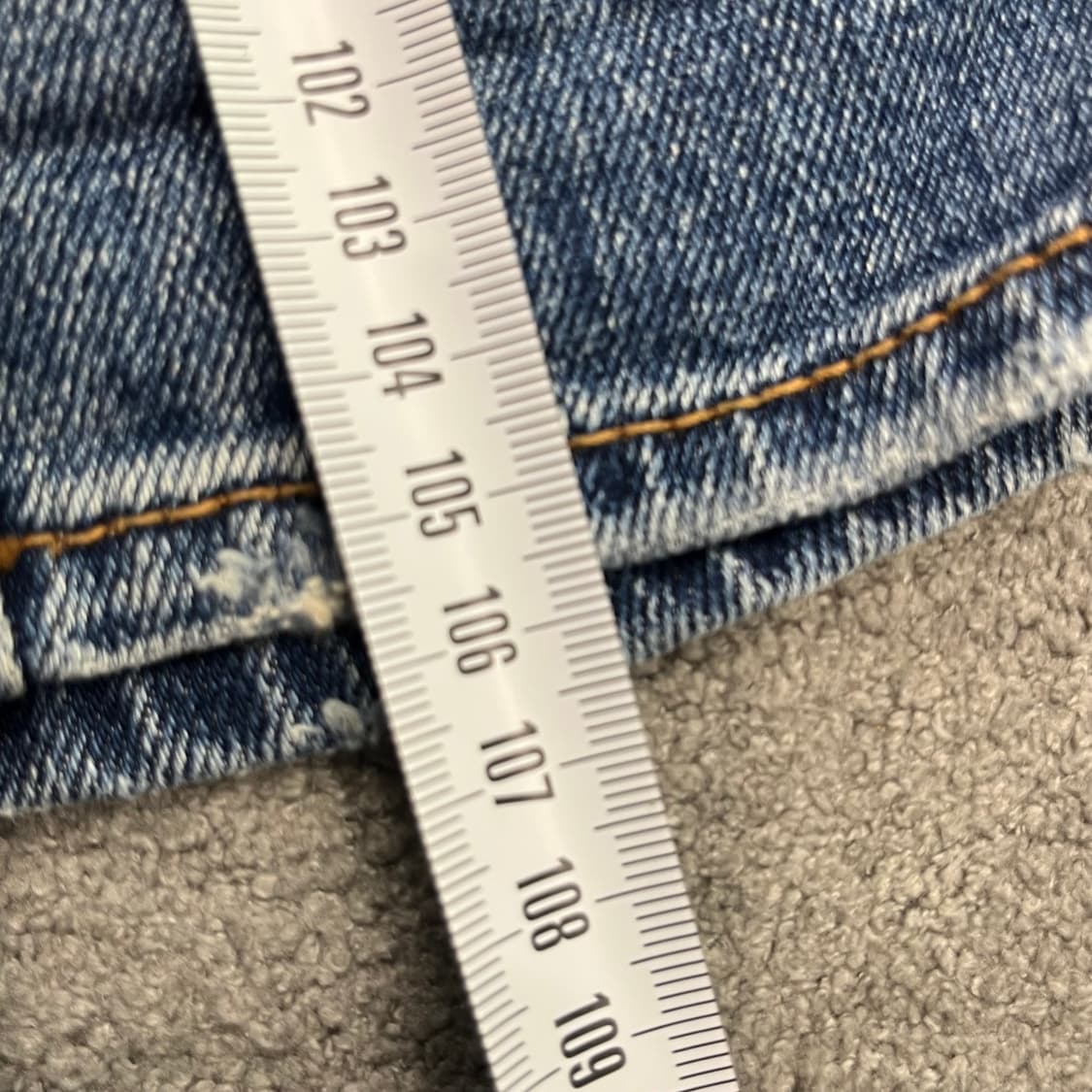 32 버커루 데미지 워싱 데님팬츠 상품이미지10