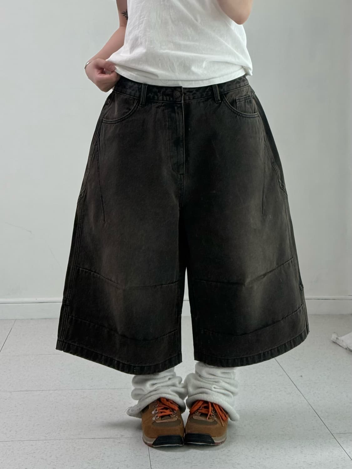 버커루 워싱 버뮤다 팬츠 상품이미지1