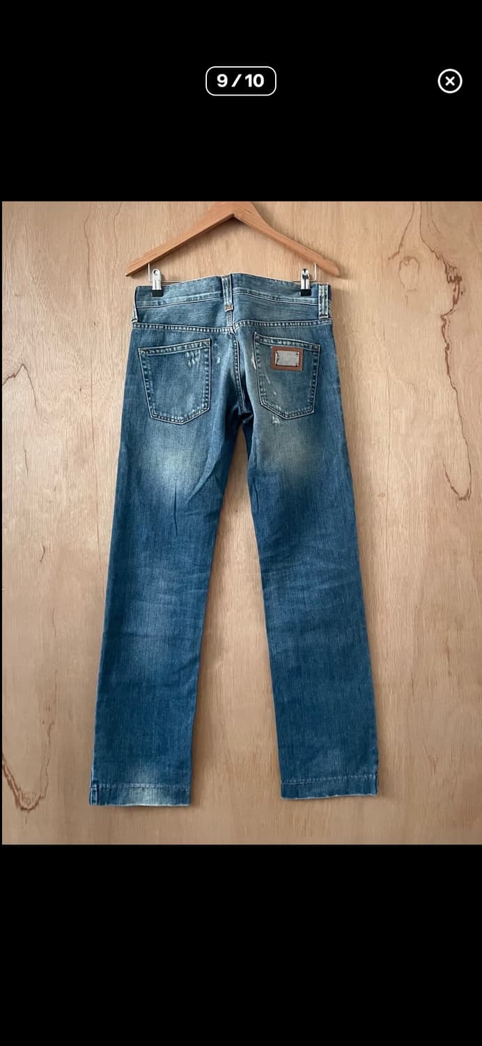 돌체앤가바나 더블집 데님 팬츠 상품이미지9