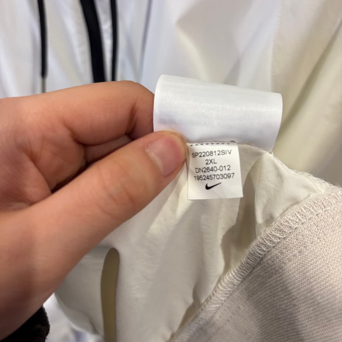 나이키 우븐 언라인드 백로고 후드 아노락 상품이미지8