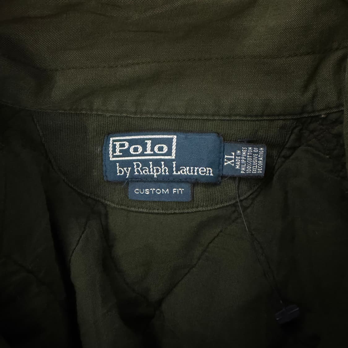 [정품/XL] 폴로랄프로렌 밀리터리 패치워크 롱슬리브 럭비티 상품이미지5