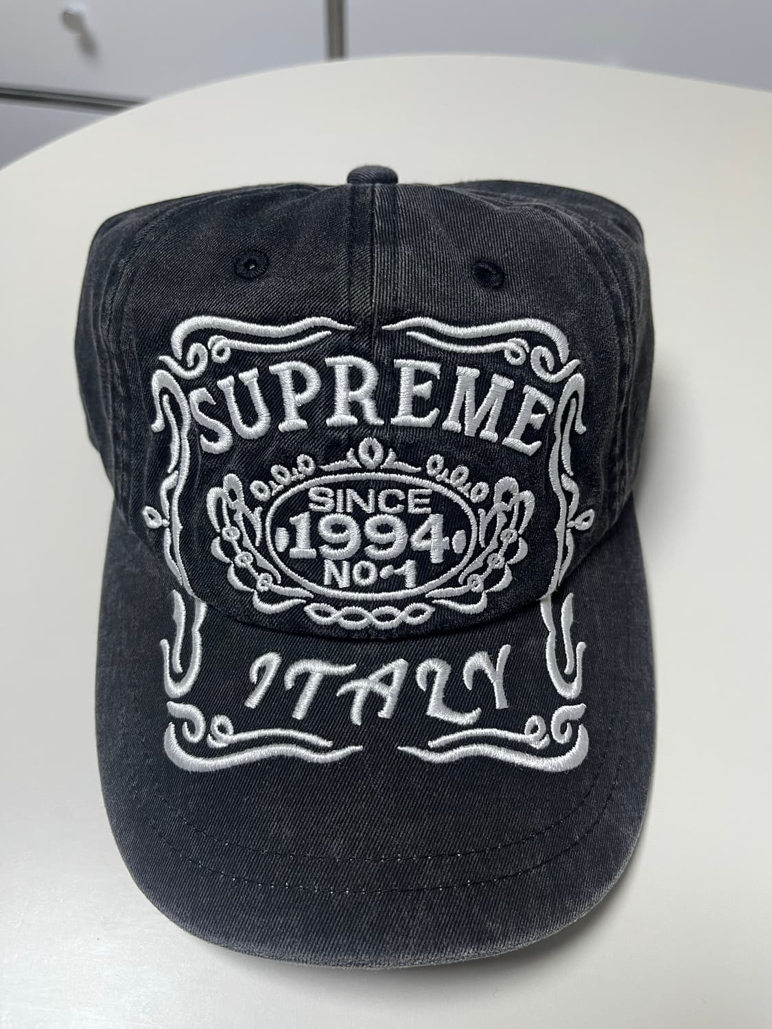 [슈프림] 빈티지워싱 볼캡 그레이 상품이미지1