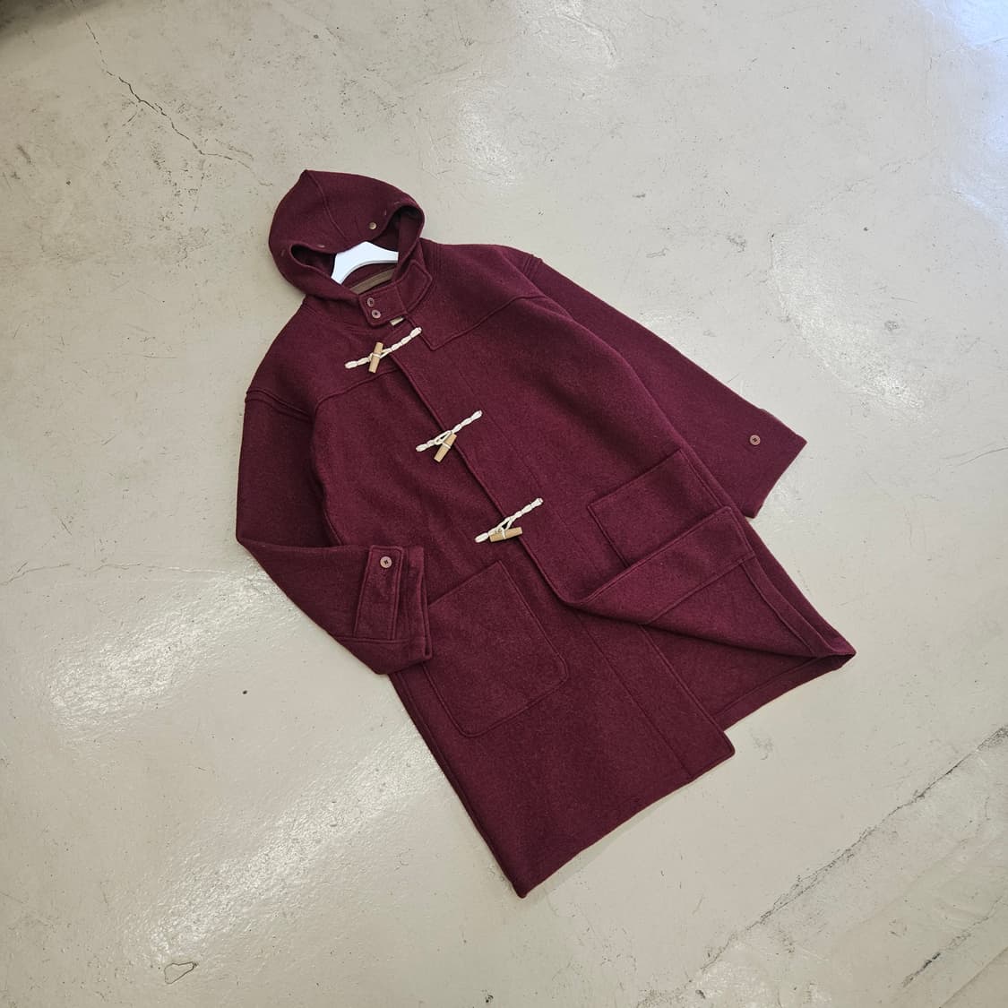 KARL HELMUT 울 더플코트 떡볶이코트 3XL 상품이미지1