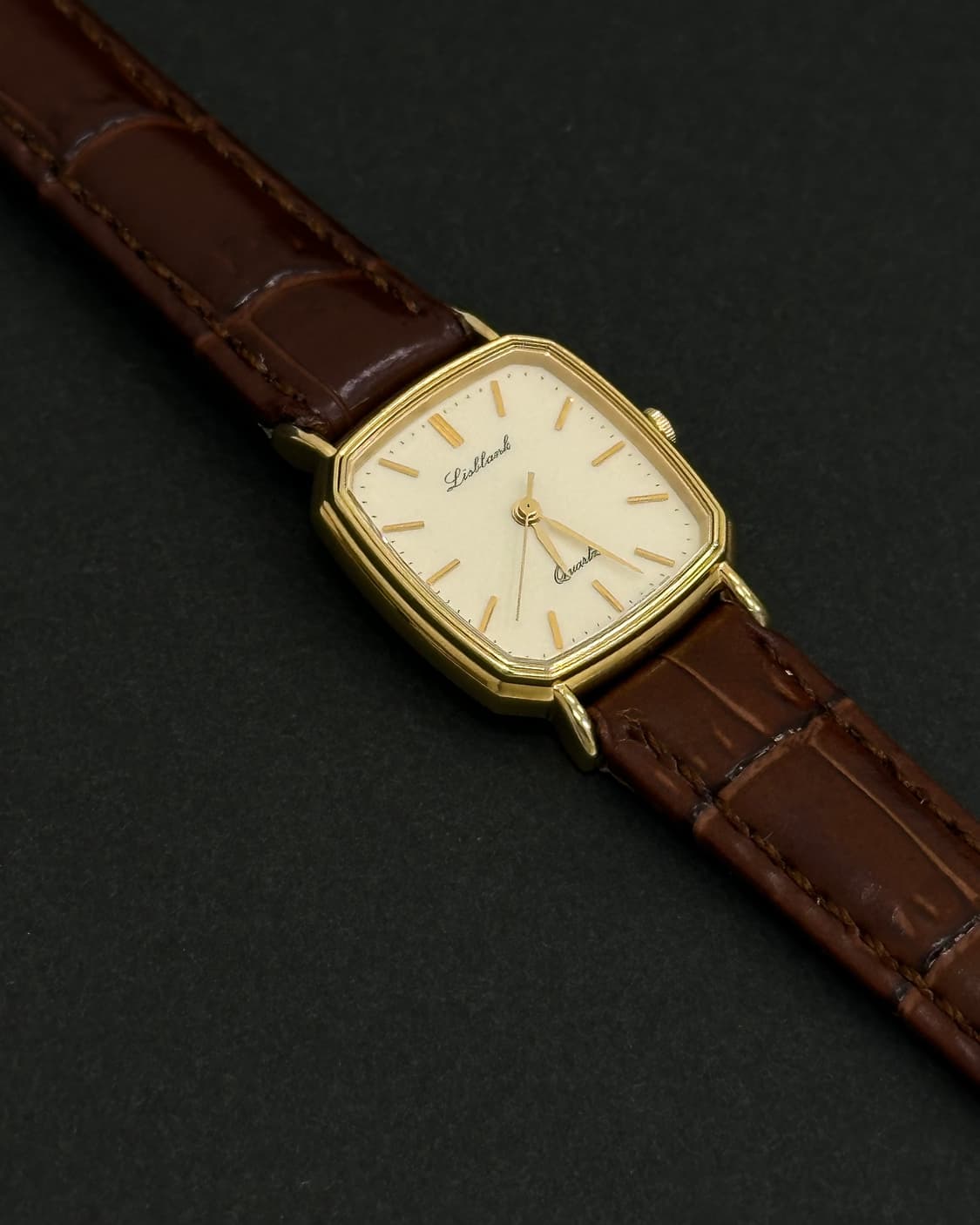 오리엔트 브라운 스트랩 쿼츠 시계 상품이미지4