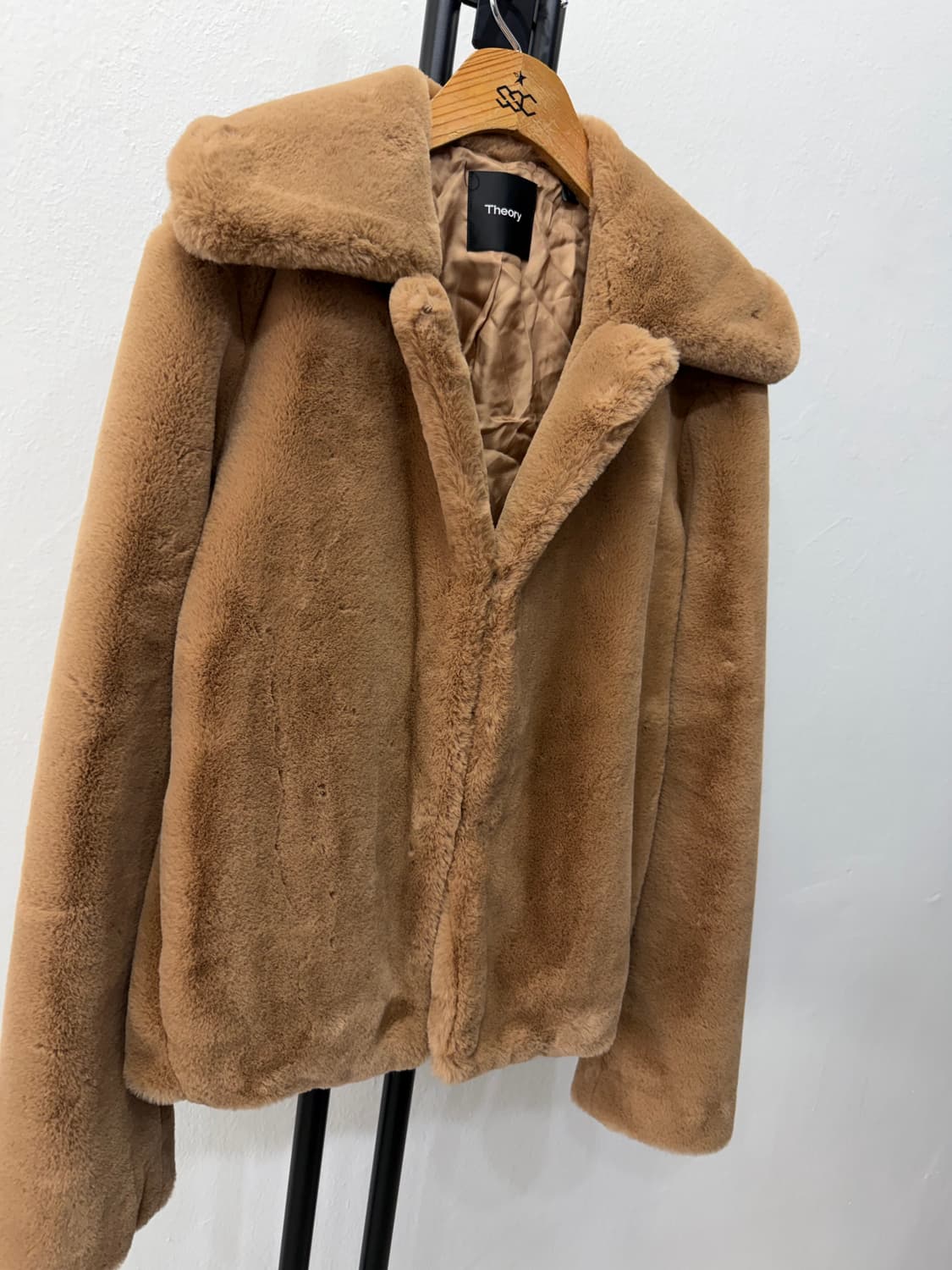 정품) Theory 띠어리 브라운 퍼 자켓 M 상품이미지2