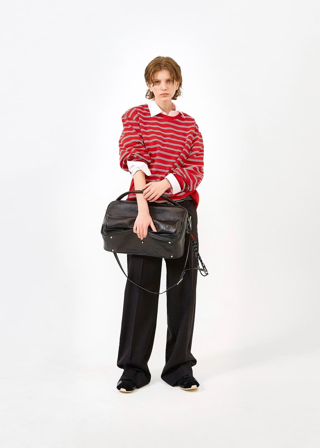 [1] 라벨아카이브 아토르 와이드 핏 팬츠 상품이미지2