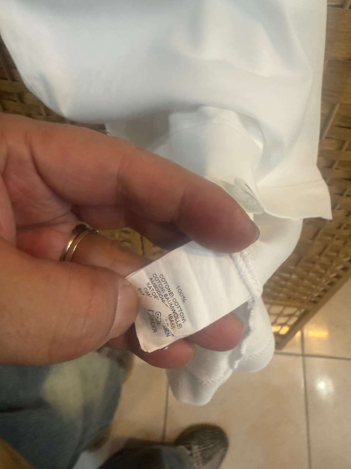 55 정품 부르넬로 쿠치넬리 반팔 팝니다 상품이미지4