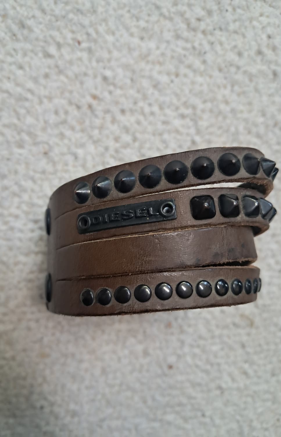디젤 빈티지 가죽팔찌 공용 상품이미지4