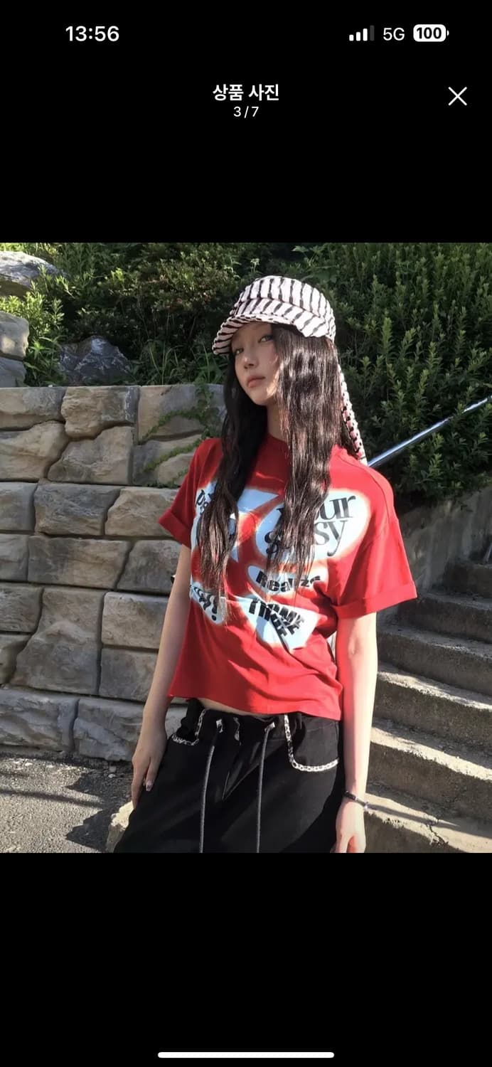 유얼쎄시 YOUR SASSY 롤업 핀턱 반팔티 카고팬츠 세트 차일드매거진 상품이미지3