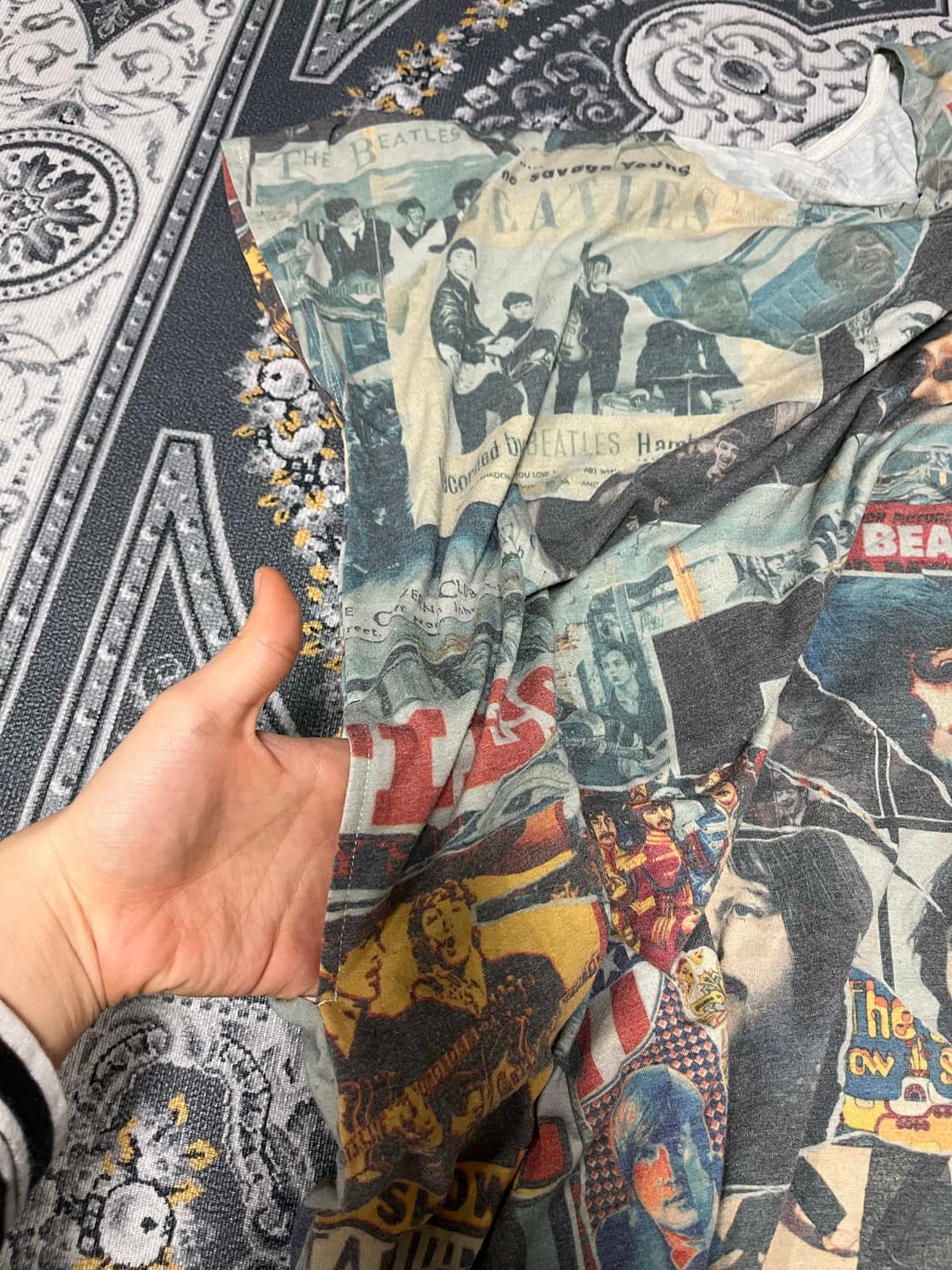 비틀즈 빈티지 티셔츠  상품이미지3