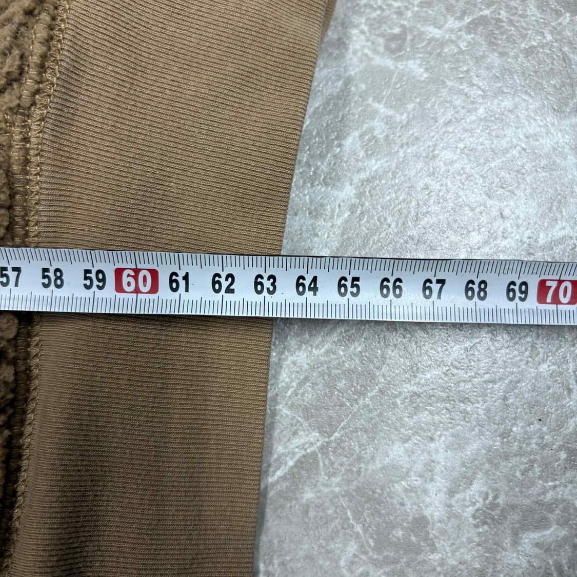 Gap 갭 핀터깔 폭닥 베이지 플리스 후드티(S) 상품이미지7