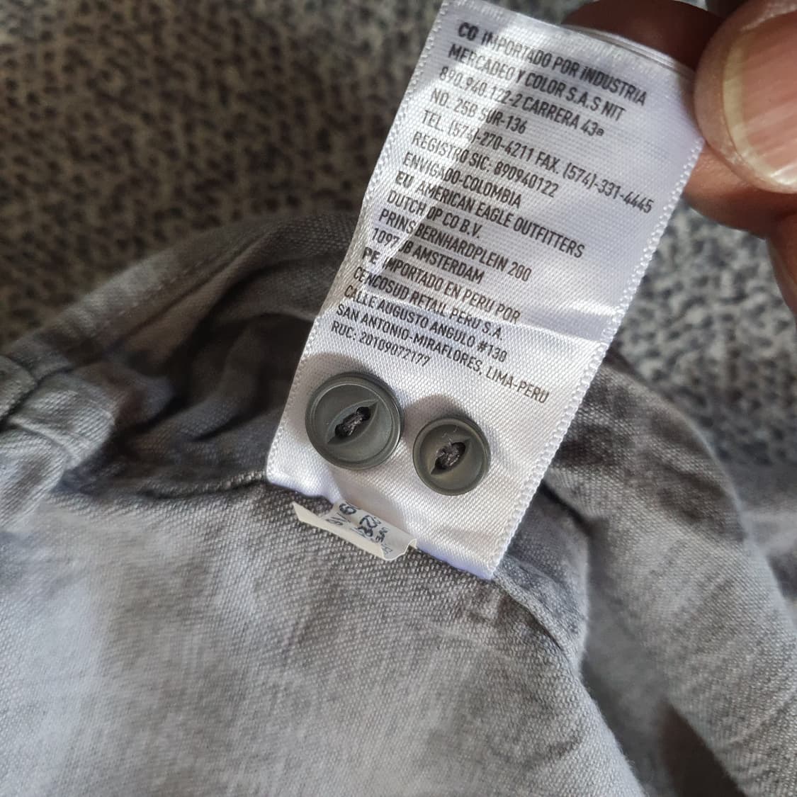 아메리칸 이글 데님 셔츠 no.65 상품이미지7