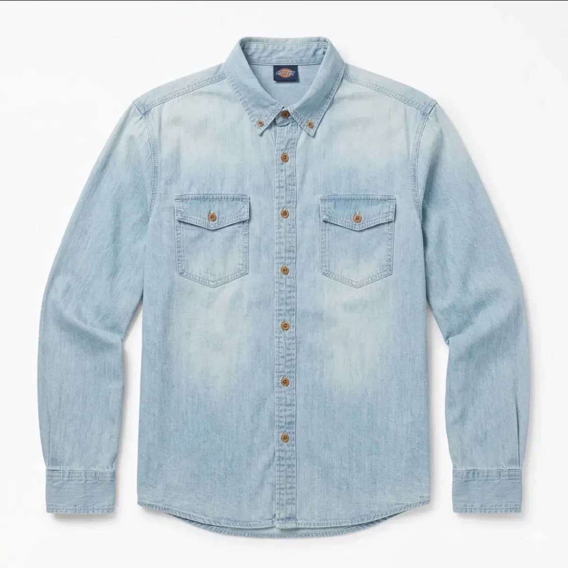DICKIES 디키즈 워싱 데님 셔츠 상품이미지1