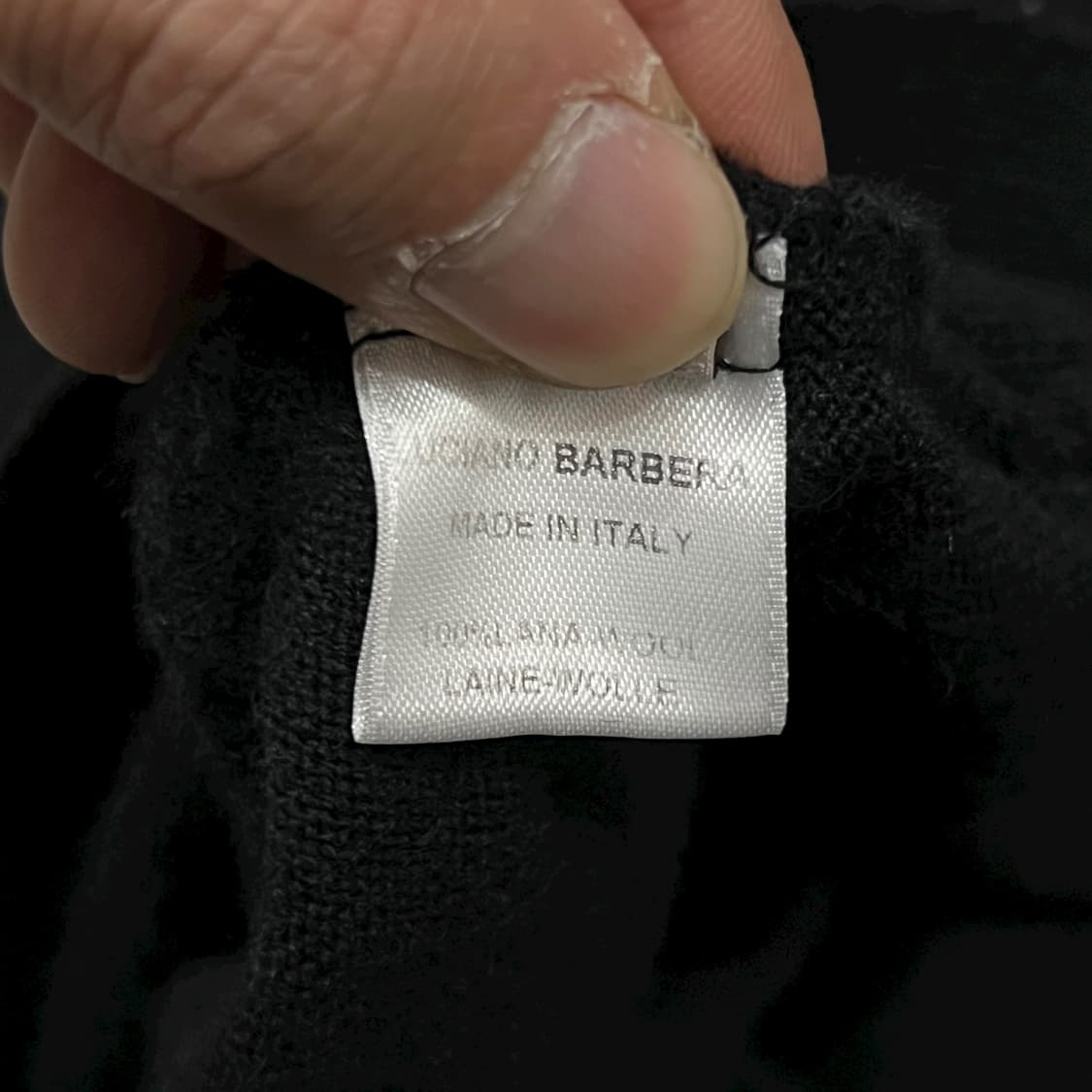  루치아노 바르베라 브이넥 니트 y14092 상품이미지7