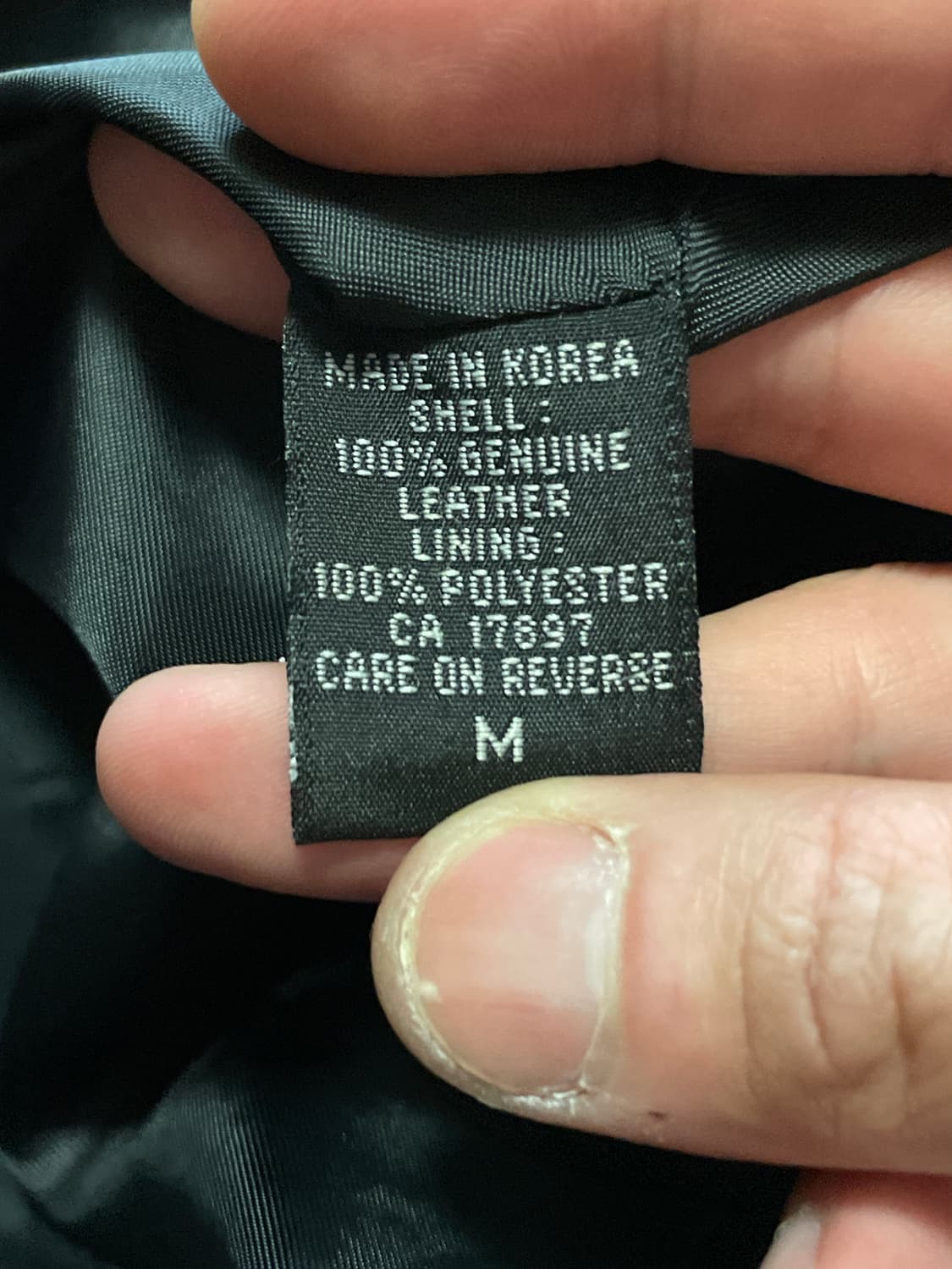 웨스턴 무드 램스킨 양가죽 레더 패딩 자켓 상품이미지7