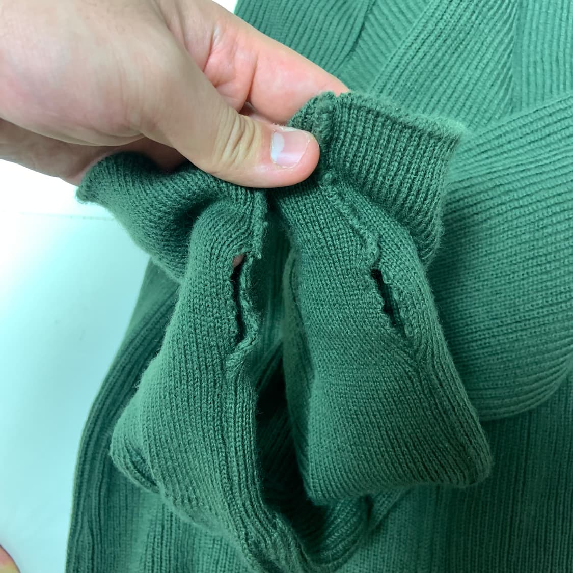 70년대 오리지널 스웨덴군 리리집업 니트스웨터 상품이미지8