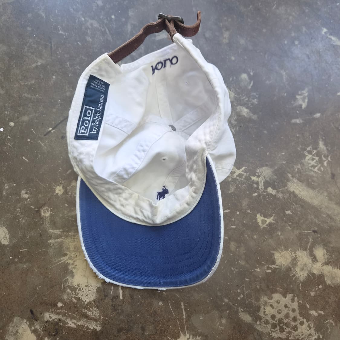 폴로 랄프로렌 빈티지 볼캡 메이드인 타이완 대만 상품이미지3