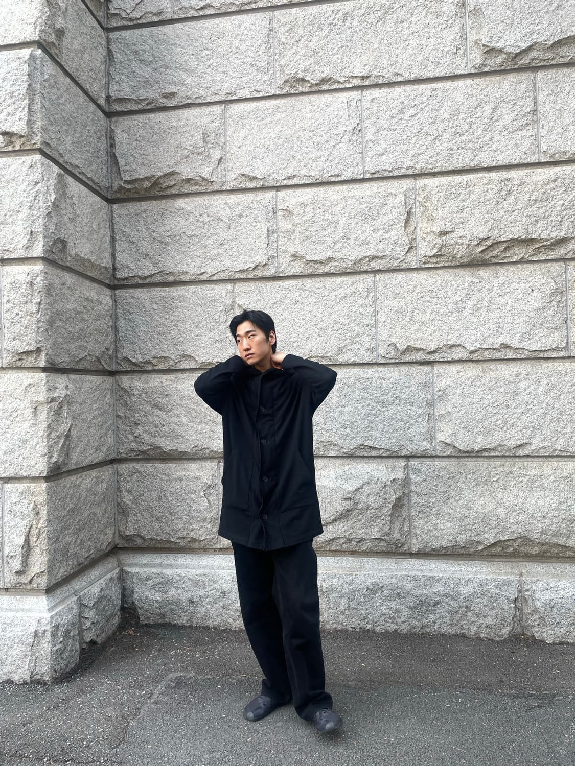 Yohji yamamoto regulation hooded coat 상품이미지7