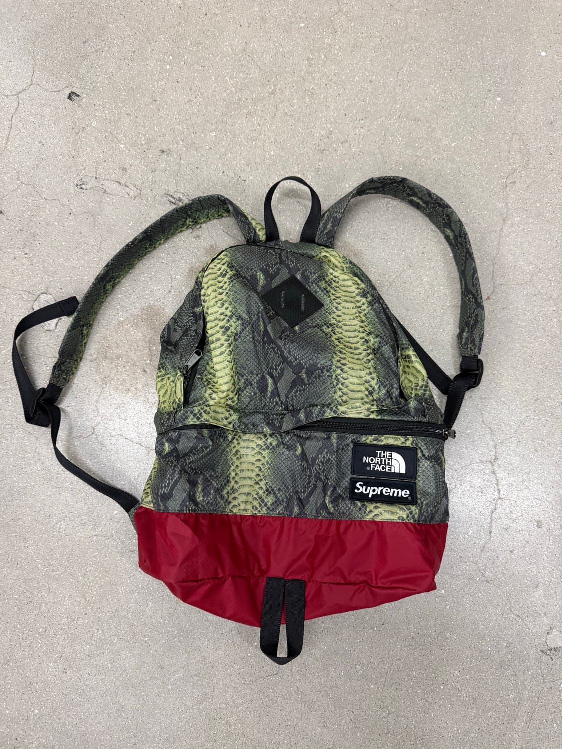 Supreme x The North Face Snakeskin bag 상품이미지1