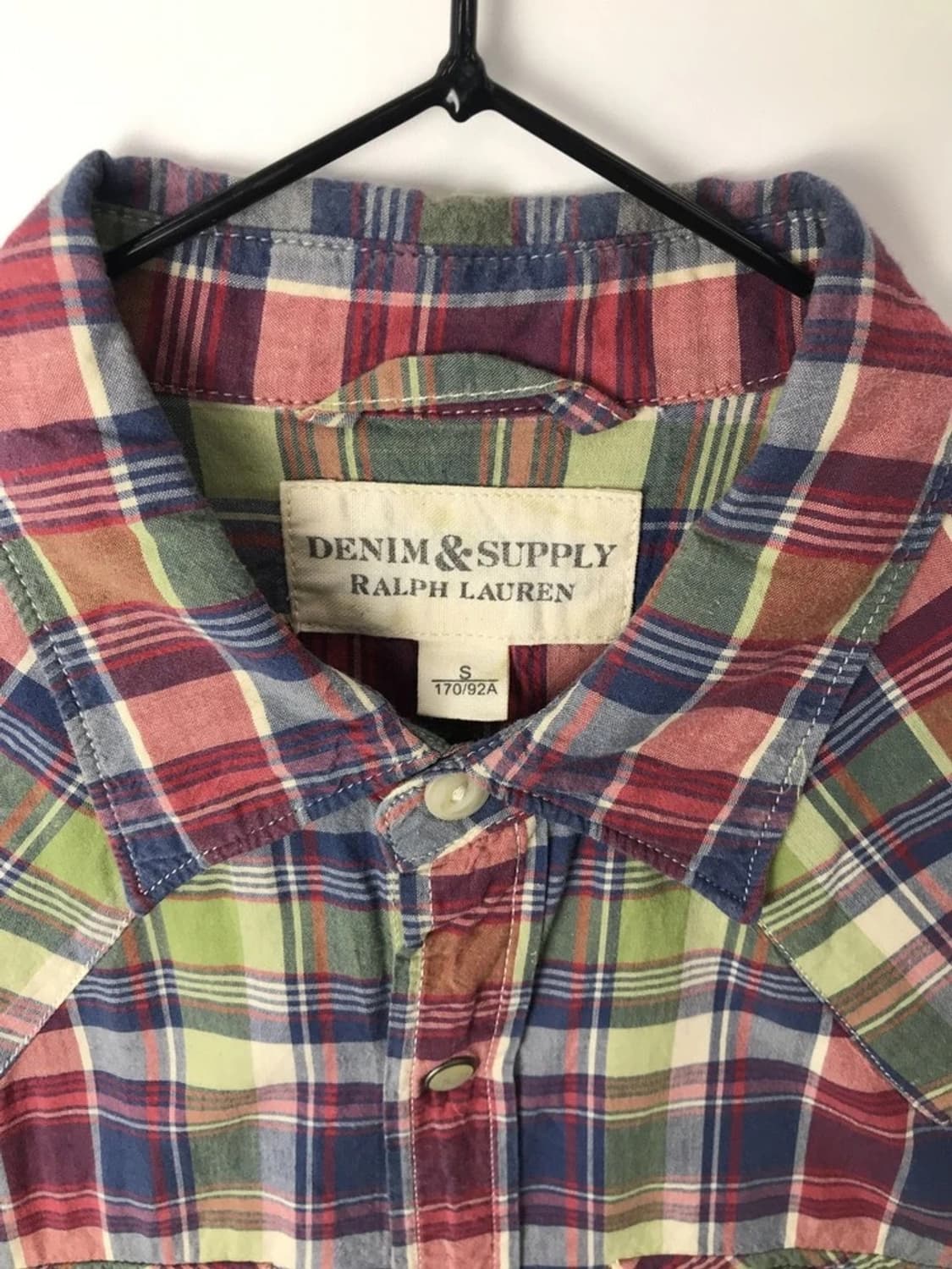 Denim Supply RL Plaid Western Shirt 상품이미지7