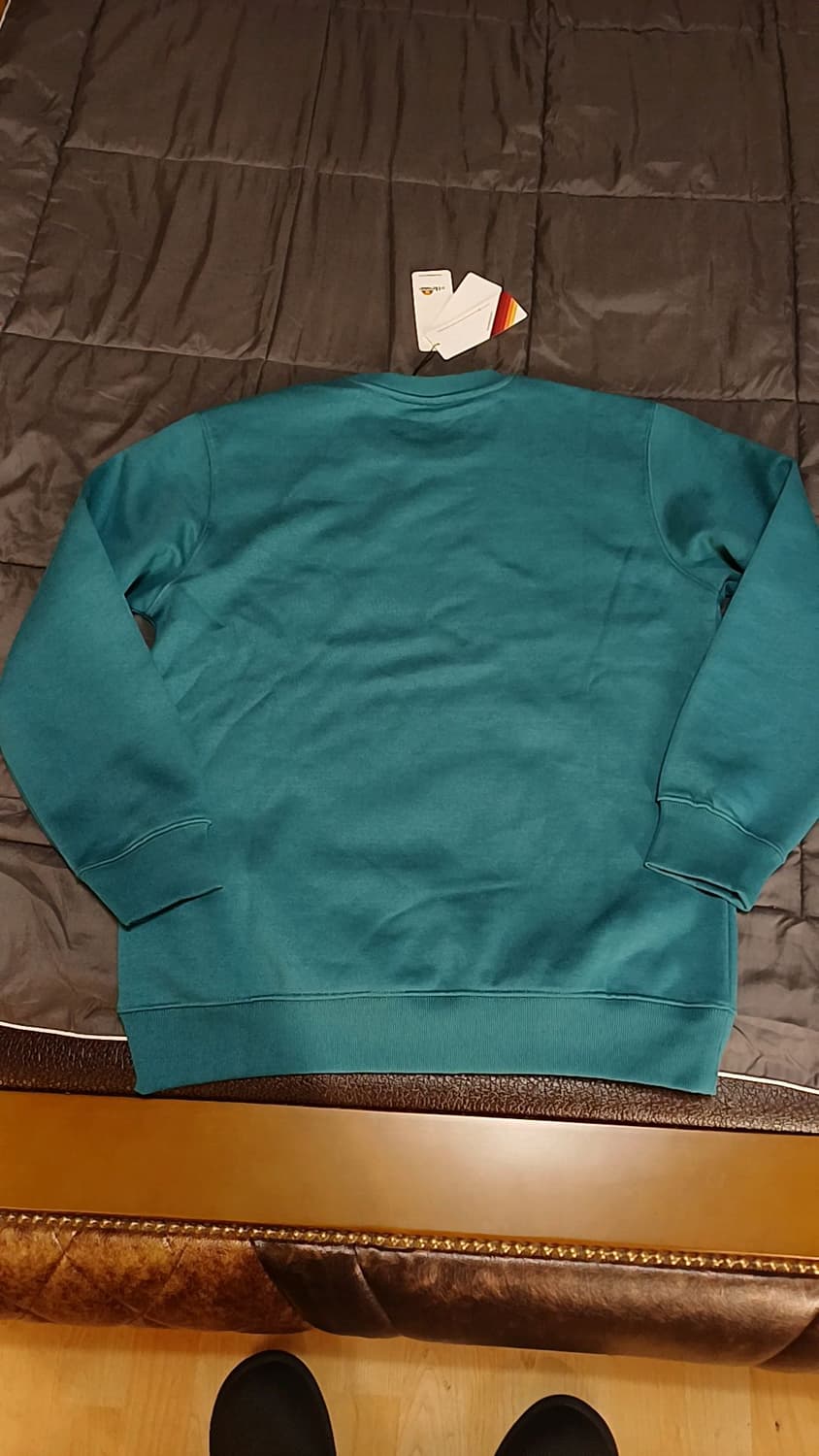 엘레쎄 미사용 기모맨투맨 실측105 가슴58 기장72 상품이미지4