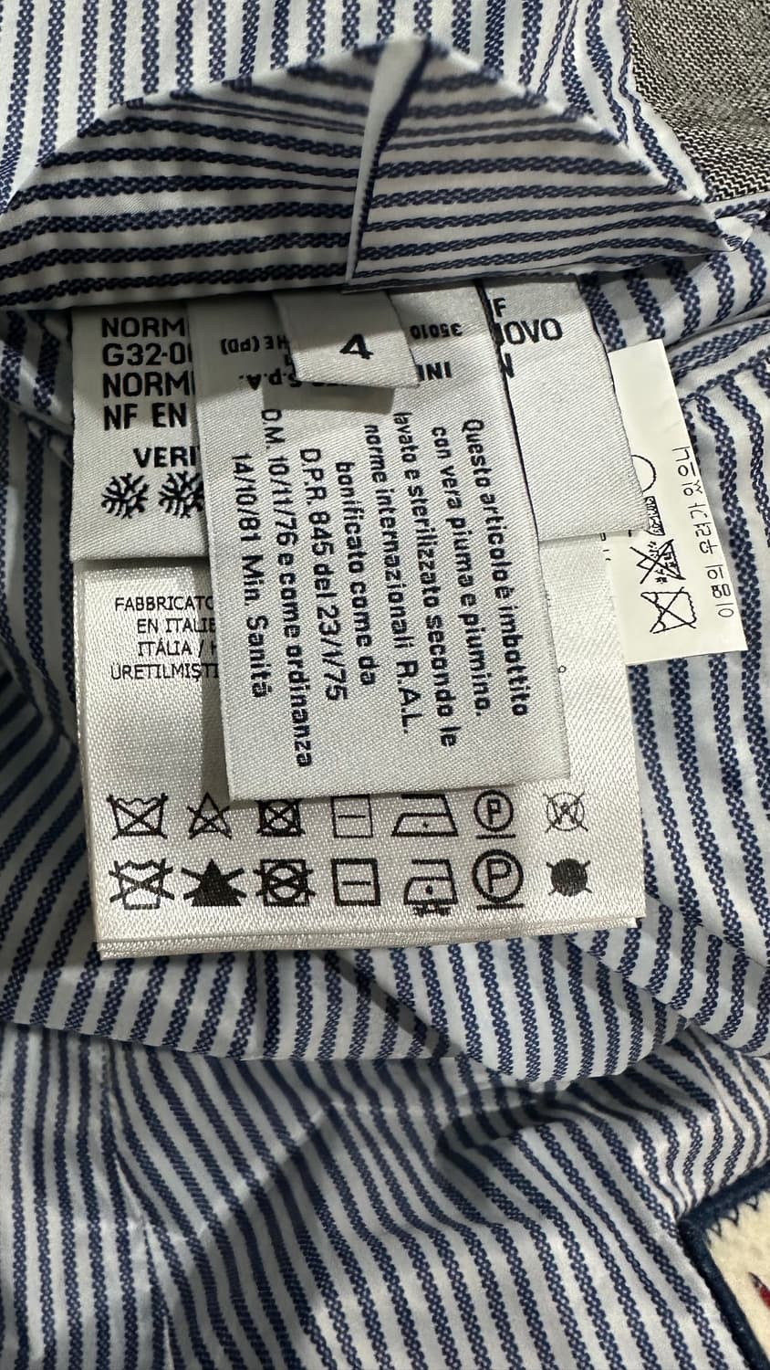 몽클레어 남성 감마블루 패딩 자켓 4 매장판 신형 상품이미지7