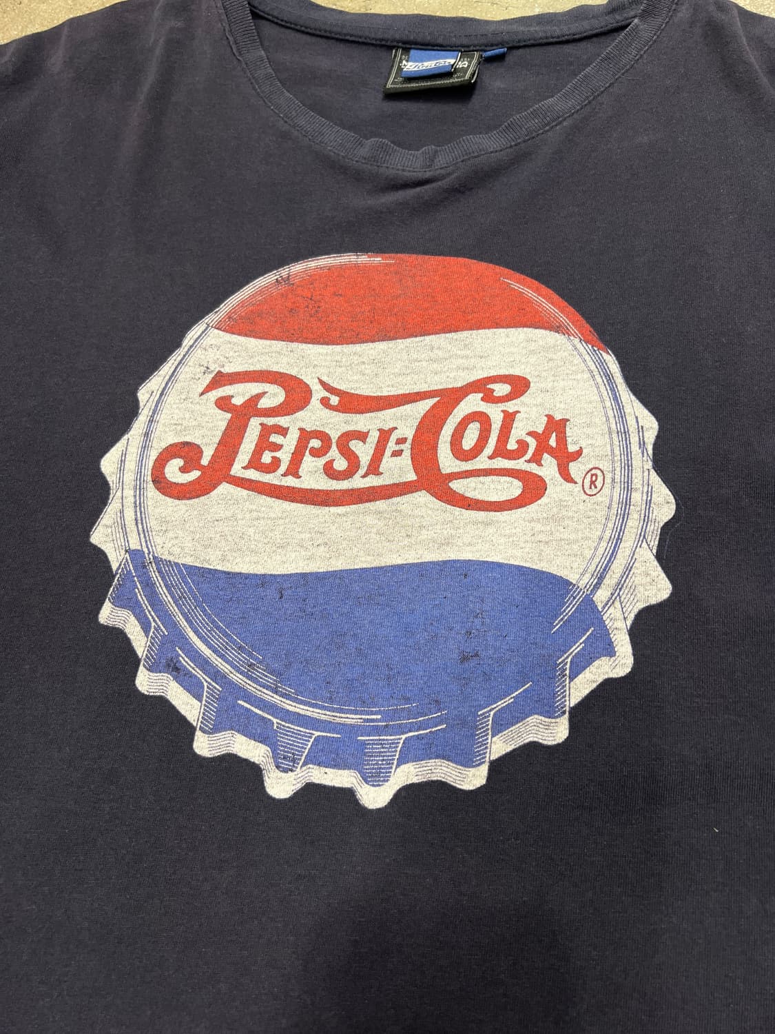 빈티지 펩시 반팔티 네이비 상품이미지2