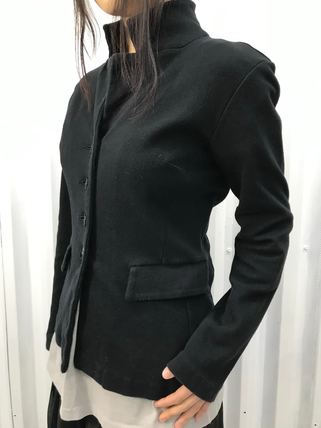 90s Agnes B cotton 4button blazer 상품이미지1