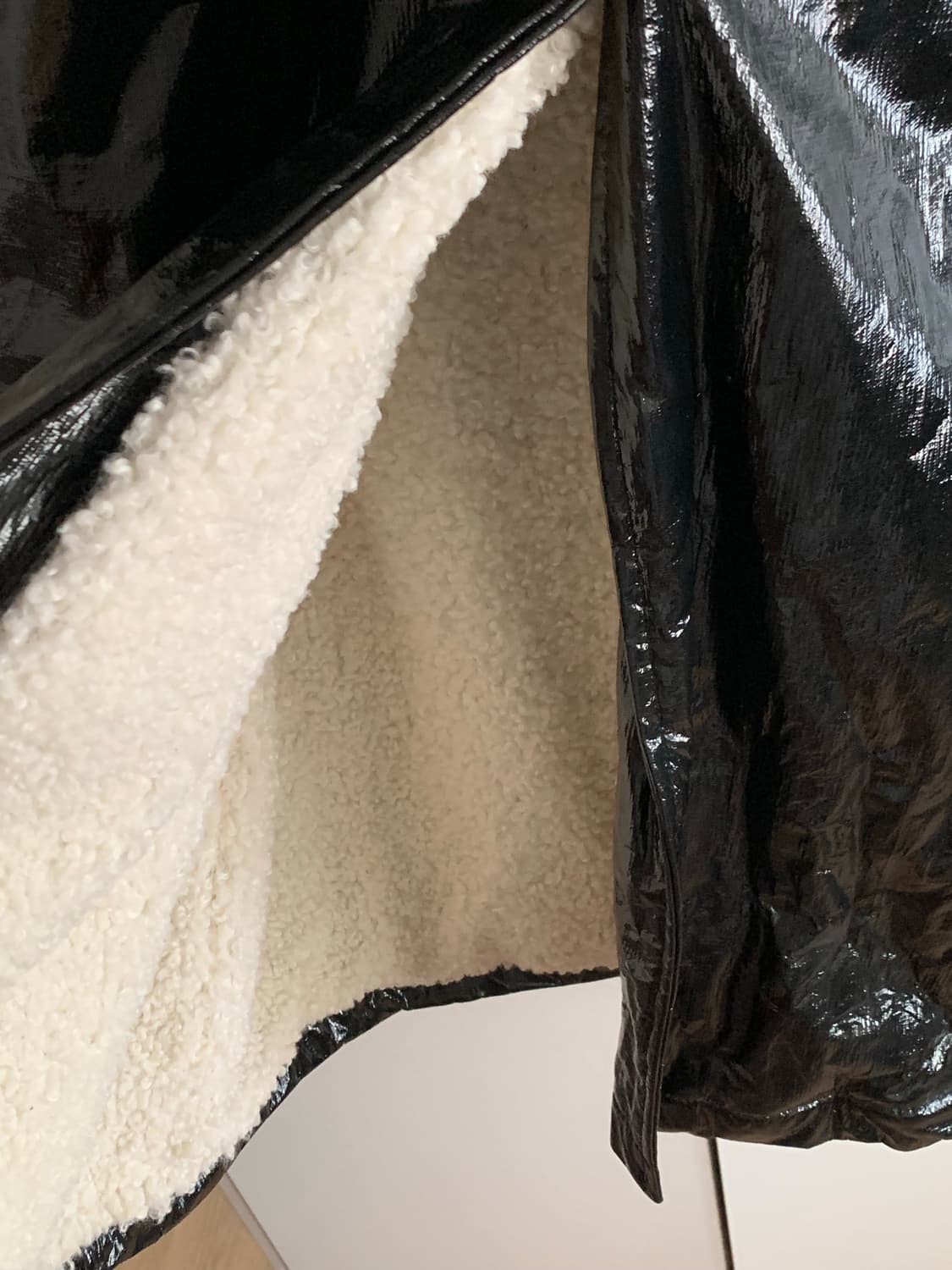 헬더 시어링 롱 코트 상품이미지3