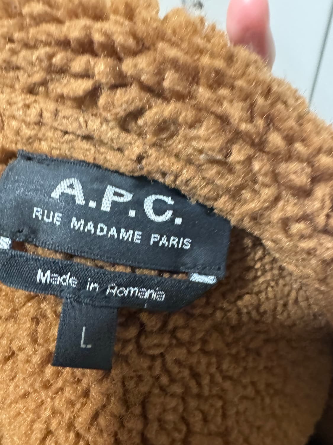 [L]A.P.C 아페쎄 시어링 무스탕자켓 상품이미지6