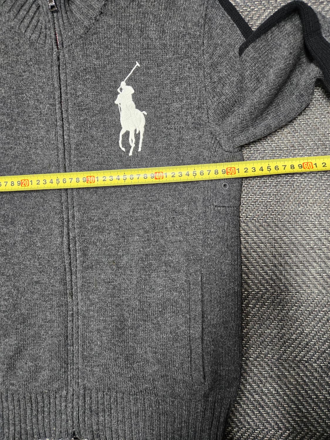 폴로랄프로렌 그레이 집업 니트 가디건 상품이미지6