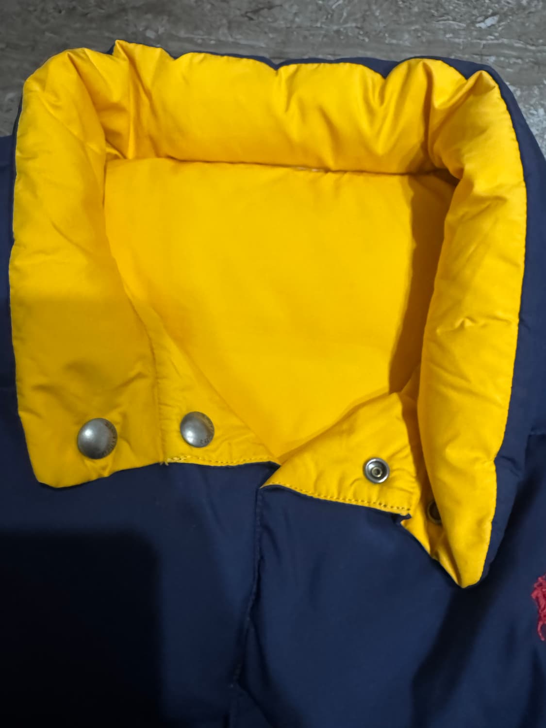 폴로 양면 패딩조끼 상품이미지2