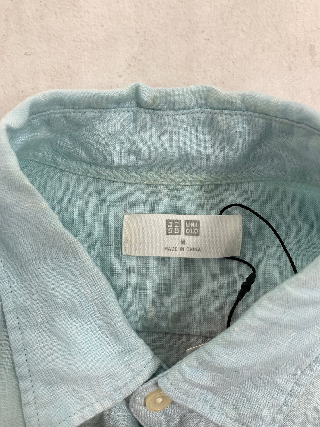 Uniqlo 민트색 셔츠 #834 상품이미지4