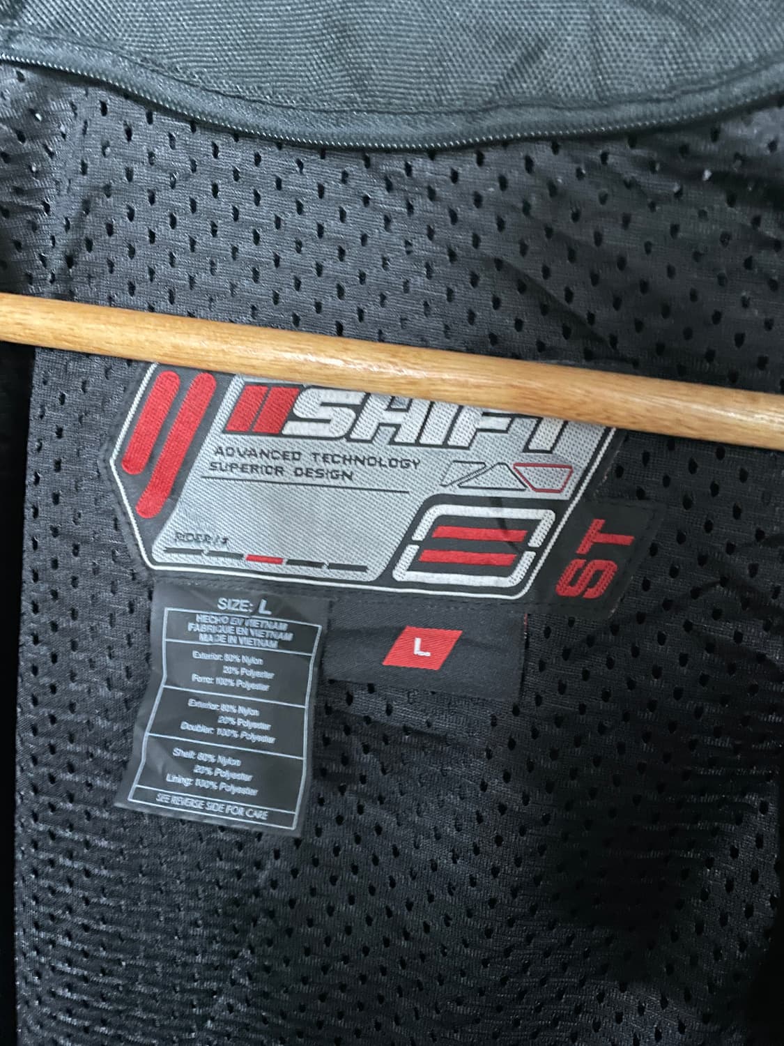 SHIFT 블랙 레이싱 자켓 올드스쿨 점퍼 L 상품이미지10