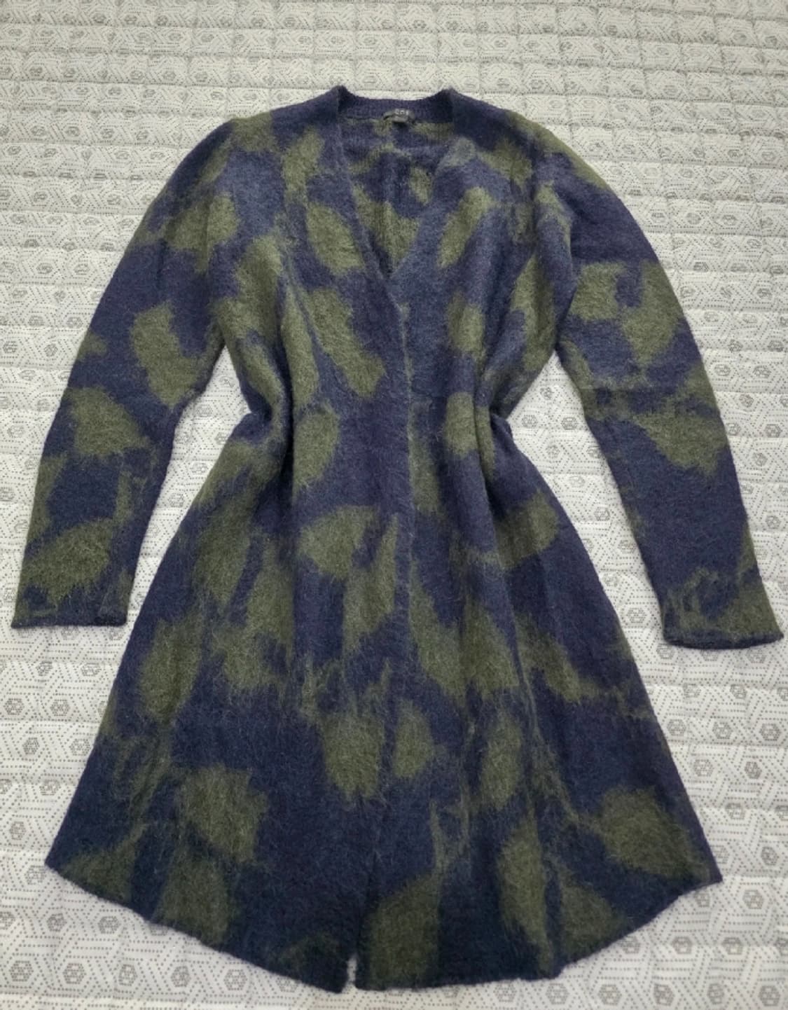 COS 모헤어 패턴 가디건 ~55반 상품이미지2