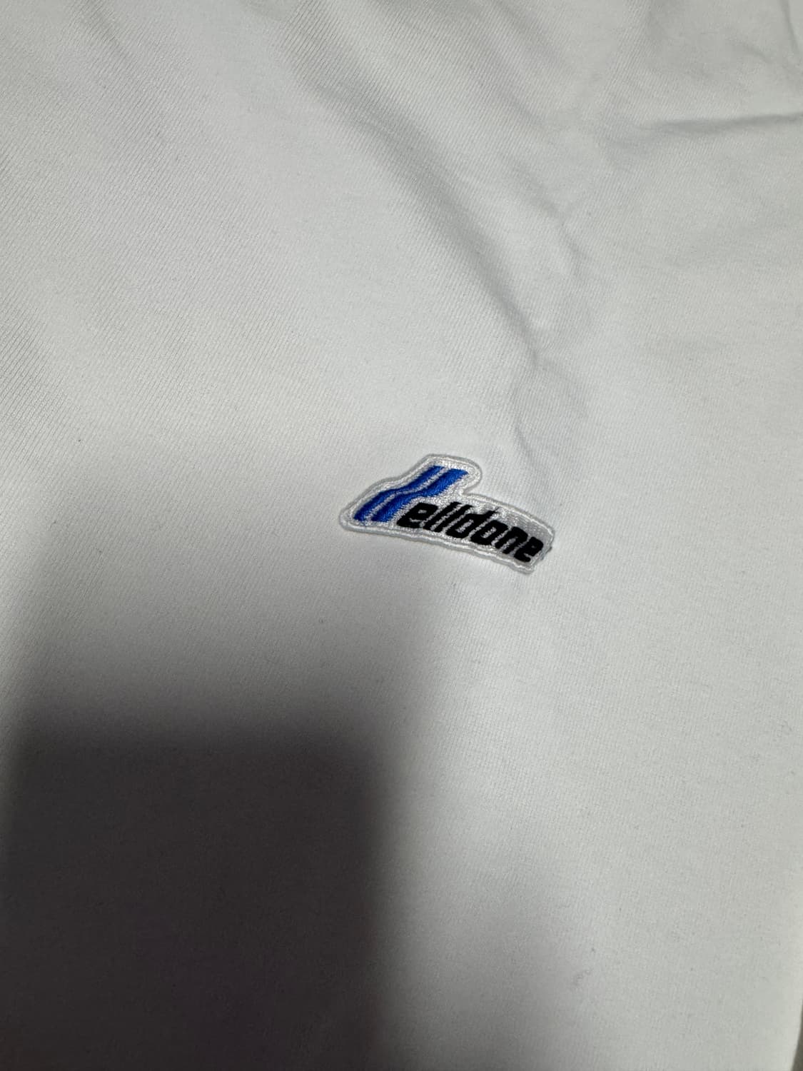 웰던 WELLDONE 로고 포인트 빅 사이즈 반팔 티셔츠 2XL 상품이미지2