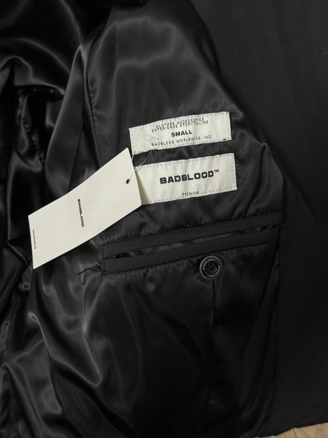 배드블러드) 크롭 패딩 자켓 (새상품) 상품이미지5