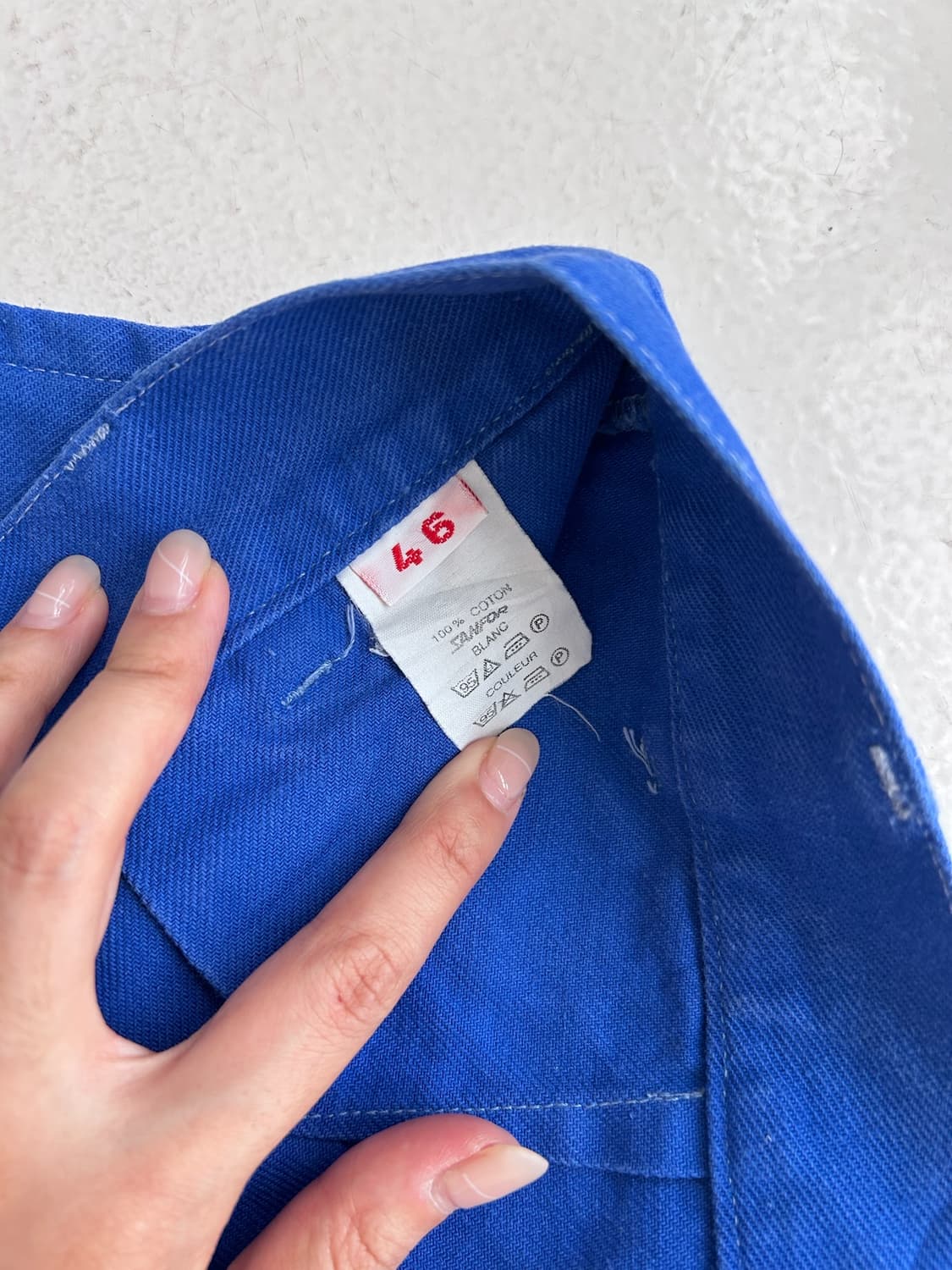 French Workwear Blue Pant. 상품이미지4