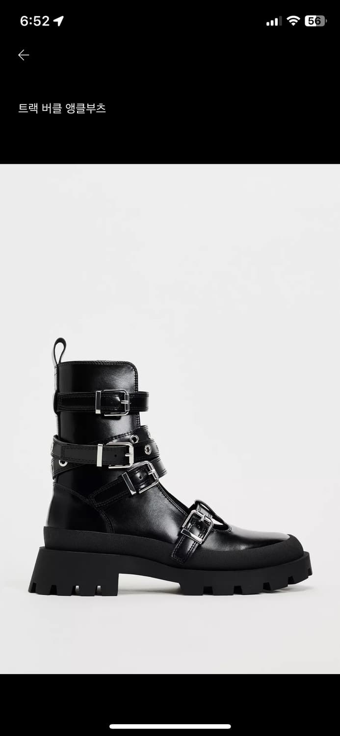 스트랩 버클 부츠 y3k 펑크 고딕 고스 상품이미지2