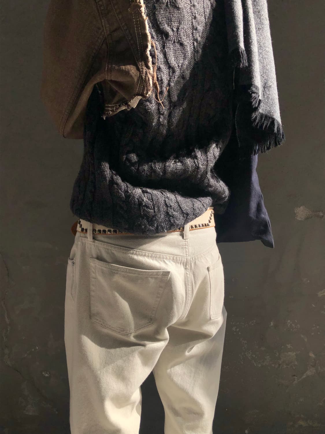 리 스터드 벨트 상품이미지4